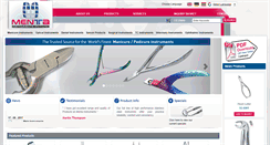 Desktop Screenshot of mentainstruments.com